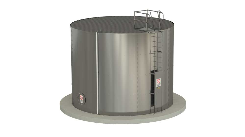 Round Panel Tank | PureFlow Machinery